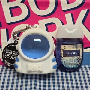 BBW Noise Making / Visor Moves Astronaut Pocketbac Holder & Flannel Refill